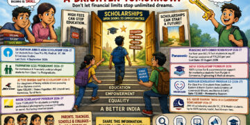 When money says “STOP”, scholarships say “KEEP GOING” — quenching the thirst for knowledge