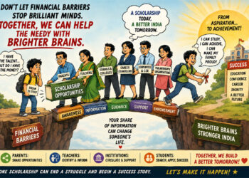 Don’t let a fee bill silence a brilliant mind: Together, we can build brighter futures