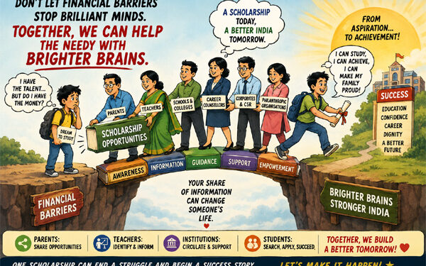 Don’t let a fee bill silence a brilliant mind: Together, we can build brighter futures