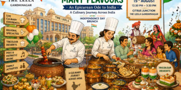 1 nation, many flavours: The Leela Gandhinagar serves up a sumptuous Independence Day escape