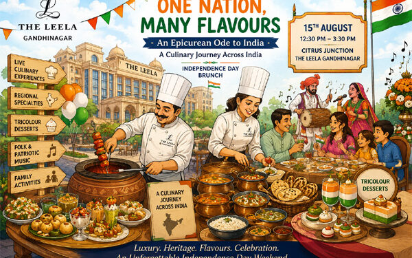 1 nation, many flavours: The Leela Gandhinagar serves up a sumptuous Independence Day escape