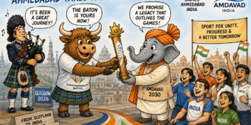 From Glasgow to Amdavad: India takes the centenary baton, but the real race starts now
