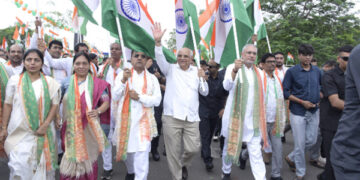 When the Tricolour roars: Gujarat capital Gandhinagar rises as one for ‘Har Dil Tiranga’