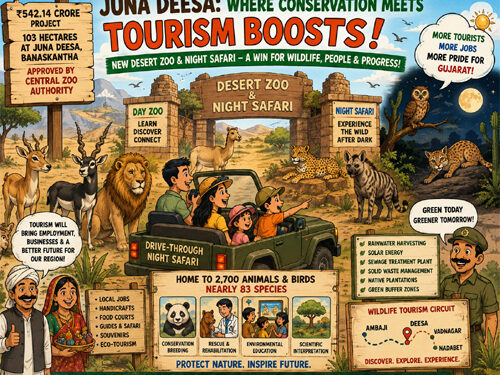 From desert to discovery: Juna Deesa’s ₹542-crore wildlife bet puts Gujarat’s night safari dream under the spotlight