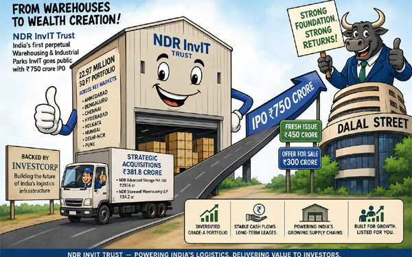 Investcorp-backed NDR InvIT plots ₹750-crore public-market expansion