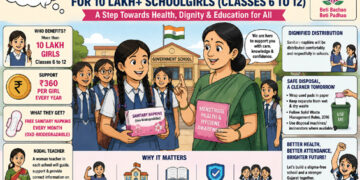 Gujarat’s 10 lakh schoolgirls get a hygiene shield—but the real goal is keeping them in class