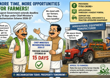 15 more days for farmers: Gujarat extends deadline to buy farm machinery under CM’s Mechanisation Scheme