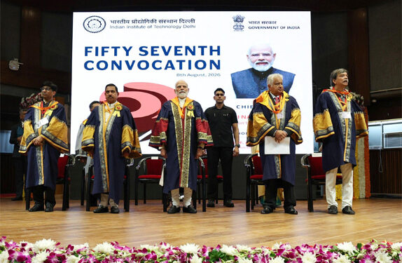 ‘Out of syllabus’ is where India’s biggest opportunities begin: PM Modi to IIT Delhi graduates