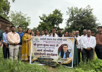49 years, 49 saplings: Postmaster General KK Yadav turns birthday into a green legacy