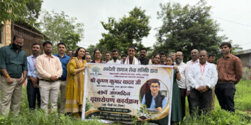 49 years, 49 saplings: Postmaster General KK Yadav turns birthday into a green legacy