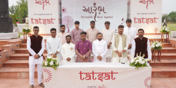 Tatsat Garba brings grand nine-night spectacle to Mehsana, blending gaiety with piety