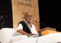 Morari Bapu’s Ram Katha begins at Sanders Theatre in Harvard on India’s 80th I-Day