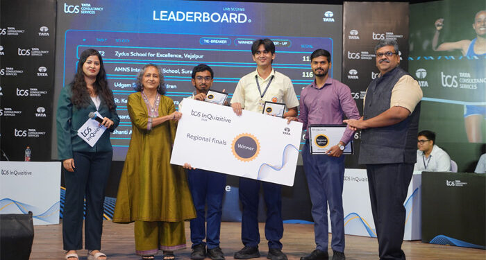 ‘STEM’ming success: Zydus School duo quizzes its way to glory in TCS InQuizitive 2026