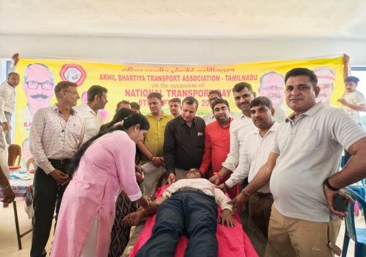 When drivers give more than miles: Blood donation, recognition and a call to rebuild Tamil Nadu’s transport ecosystem