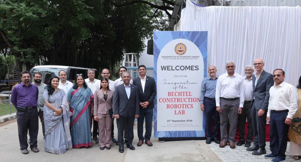 Building tomorrow’s infrastructure, robot by robot: IIT Madras–Bechtel CSR partnership opens ₹3.30-crore construction robotics lab
