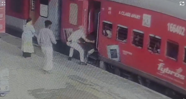 A split-second dash that saved a life: RPF constable’s heroic rescue at Egmore