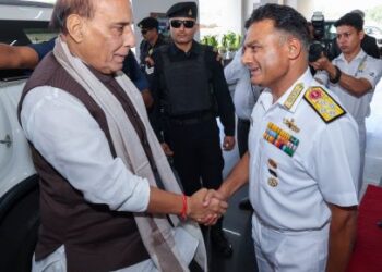 ‘If the seas are secure, India will be secure’: Rajnath calls for future-ready Navy