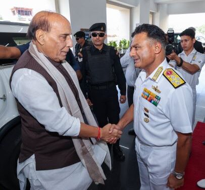 ‘If the seas are secure, India will be secure’: Rajnath calls for future-ready Navy