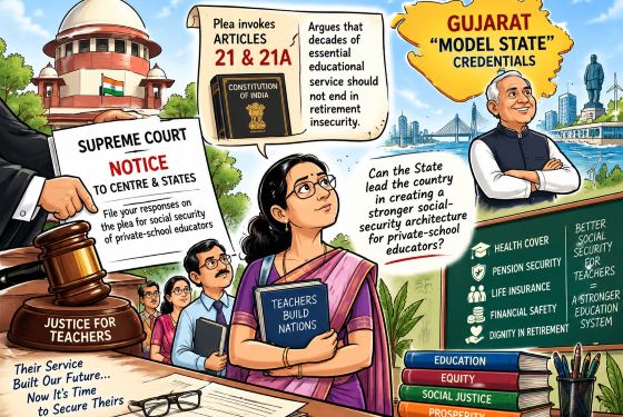If Gujarat is the model state, can it lead India in protecting its private-school teachers?