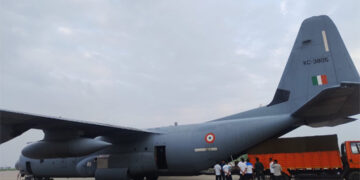 When the Himalayas bleed, India brings healing: 5th relief flight heads to flood-ravaged Nepal