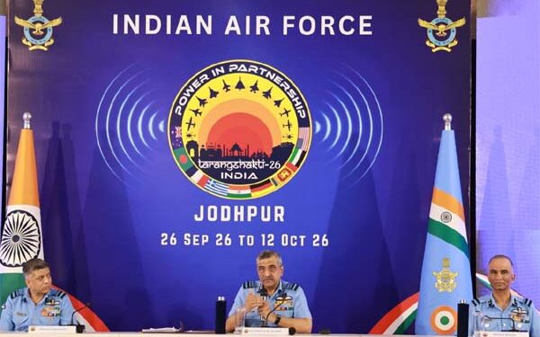 F-35, Rafale, F-16 take to Jodhpur skies as Tarang Shakti 2026 turns India into a global air-warfare lab
