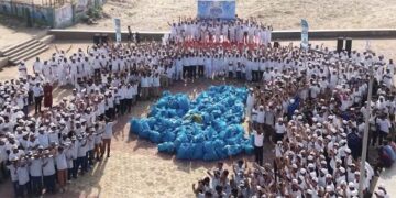 750+ volunteers, 700 kg of litter cleared: Porbandar joins global mission to save the seas