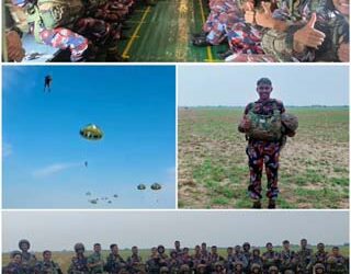 From NCC parade ground to the sky: Three Gujarat Cadets take the 1,250-ft leap of courage