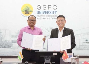 GSFC University signs MoU with Vietnam’s UEF to expand student exchanges, internships & research collaboration