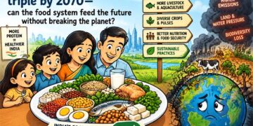 India’s protein plate is set to triple by 2070—can the food system feed the future without breaking the planet?
