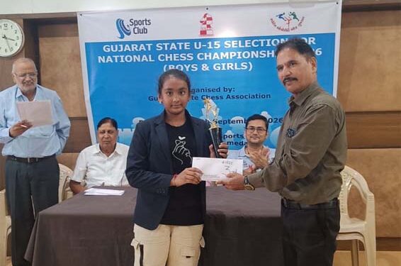 Checkmate to the ordinary: Aashvi Singh puts Ahmedabad’s young chess talent on the podium